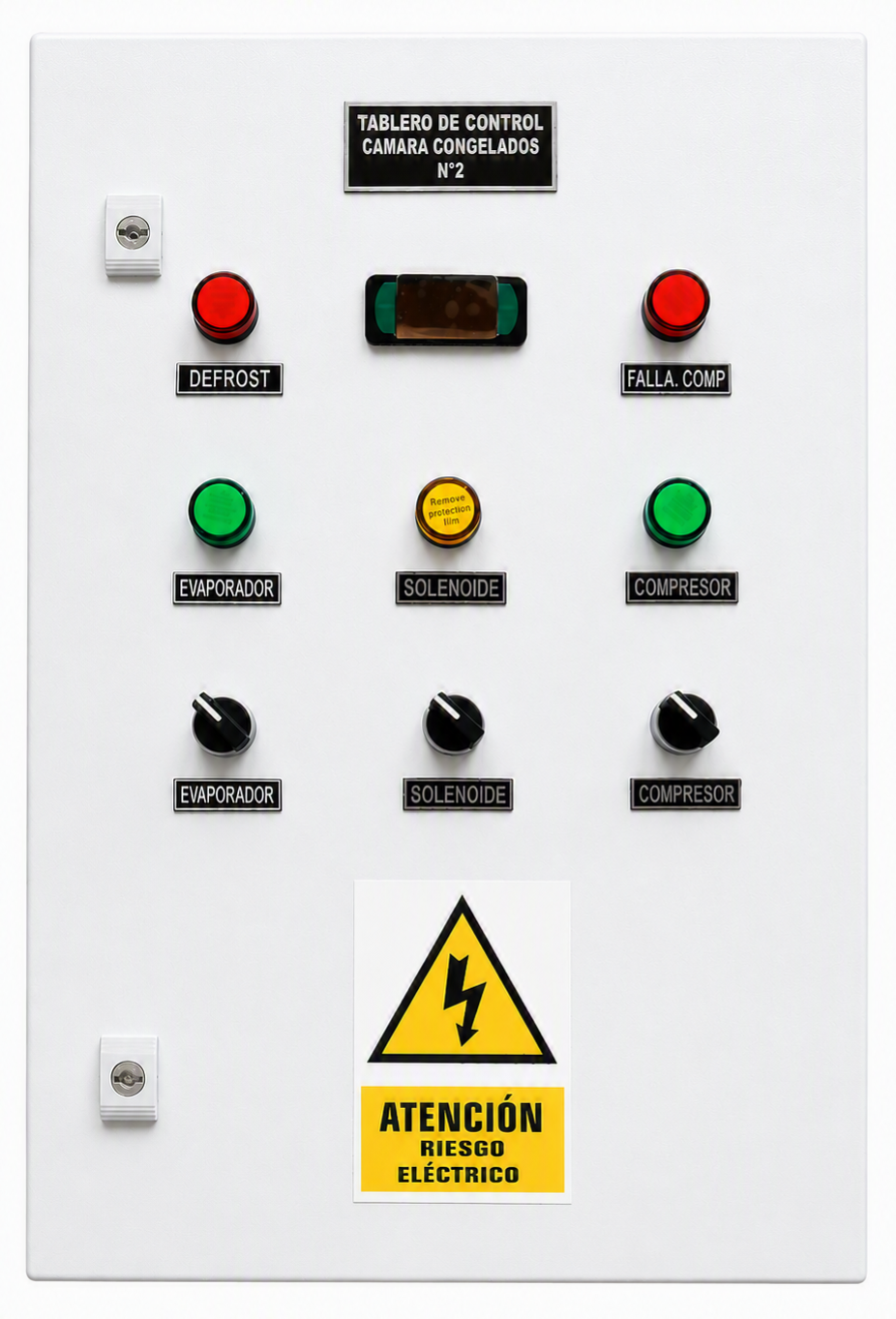 TABLERO ELÉCTRICO DE CONTROL PARA CÁMARA FRIGORÍFICA